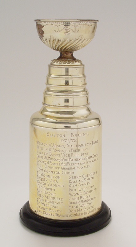 - 1972 Boston Bruins Stanley Cup Trophy (13")