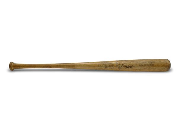 - 1950s Richie Ashburn Signed Game Used Bat (34.5")