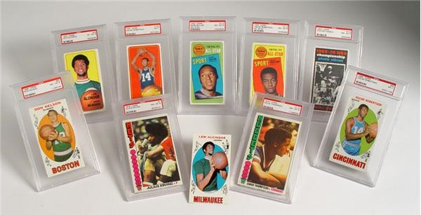 - Huge Collection of 1969/70 and 1970/71 Topps Basketball