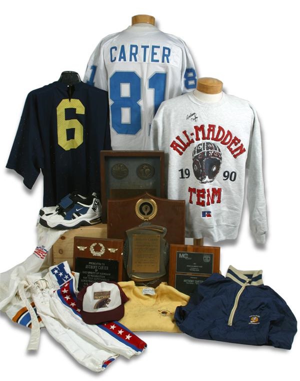 - Anthony Carter Football Collection