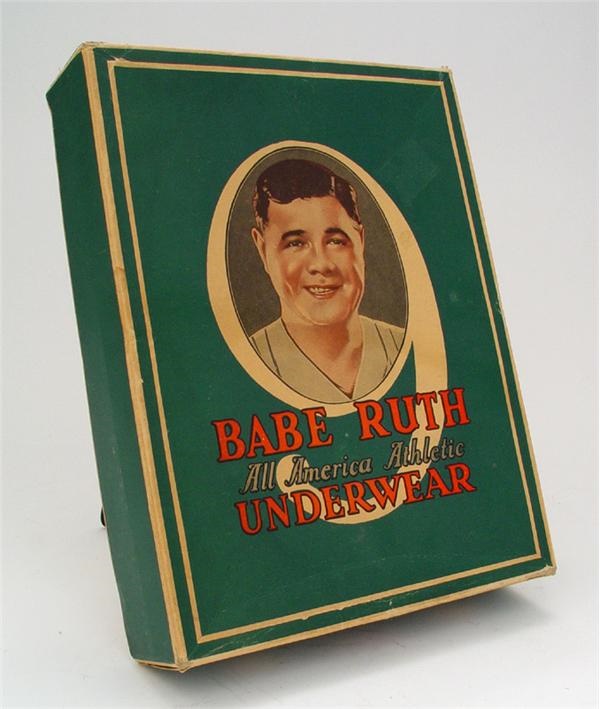 - Babe Ruth Underwear Box