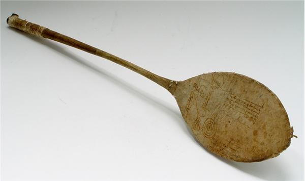 - “The Battoir” 18th Century Racquet