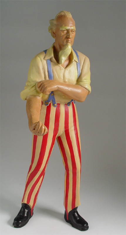 - Uncle Sam Anti-Axis Store Display Figure