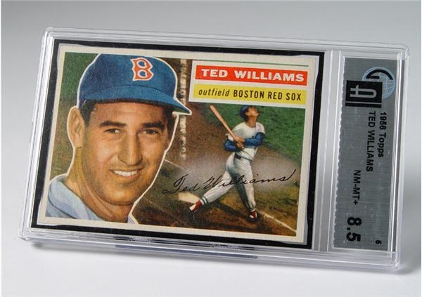 - 1956 Topps #5 Ted Williams GAI 8.5