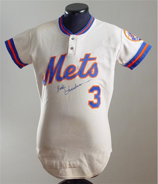- 1978 Bud Harrelson Game Worn New York Mets Jersey