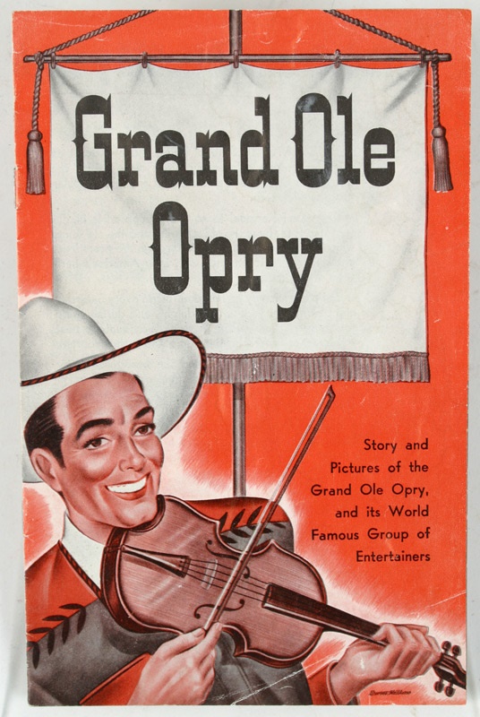 - Vintage Grand Ole Opry Program