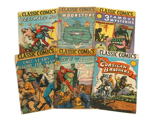 - 1946 Classic Comic Book Lot (6)