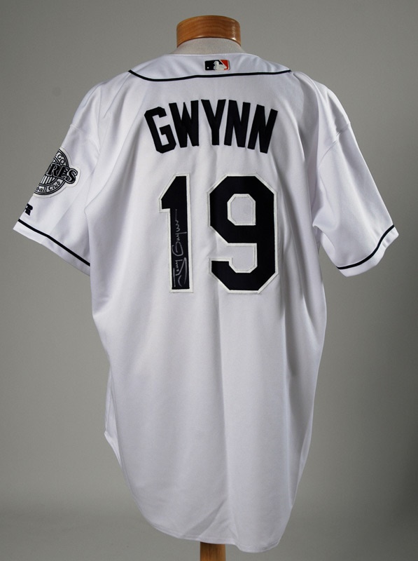 - Circa 1999 Tony Gwynn Game Used Jersey