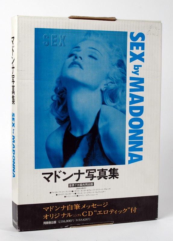 - Madonna - Sex Book  ( Japanese Edition) Unopened