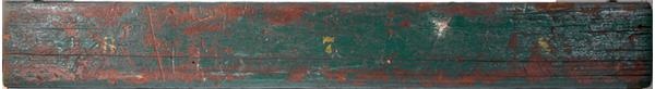 - 1912 Fenway Park Stadium Bench( 8" x 55")