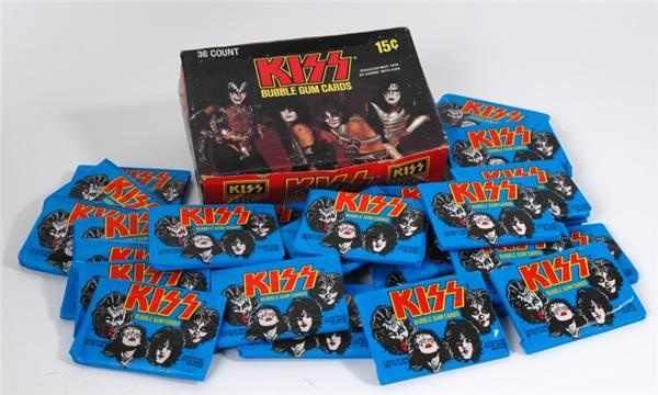 - 1978 Donruss Unopened Kiss Wax Box 36 ct.