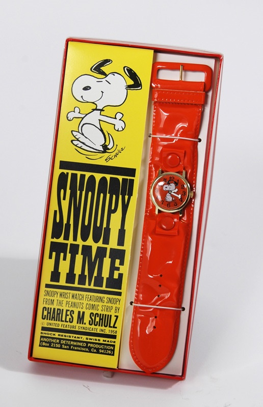 - 1958 Snoopy Watch In Original Box