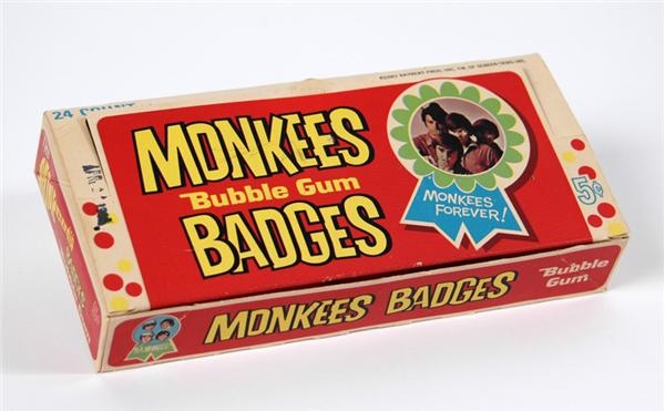 - 1967 Monkees Badges Display Box