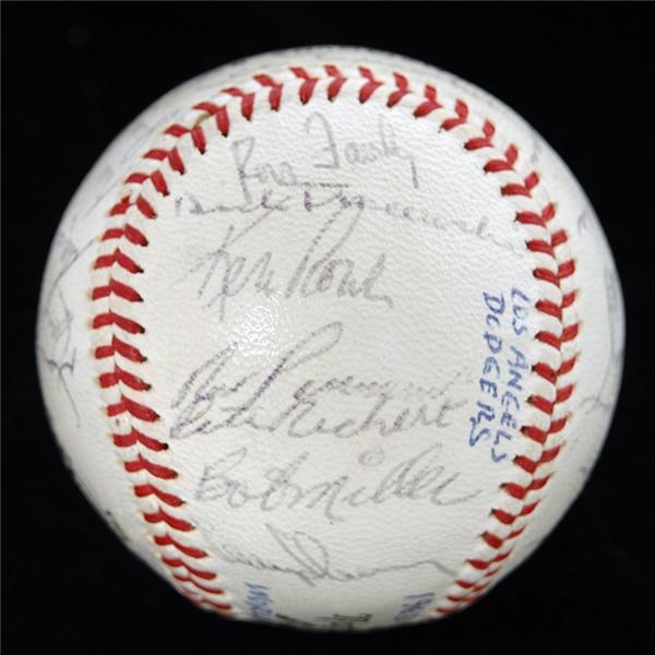 - 1963 Los Angeles Dodgers World Champion Team Signed Baseball