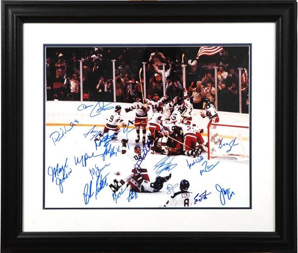 - 1980 Miracle on Ice Signed Collection (3)