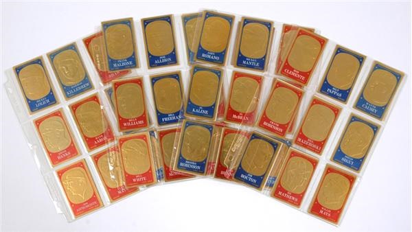 - 1965 Topps Embossed Complete Set of (72)