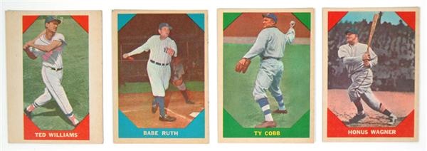 - 1960 Fleer Baseball Greats Complete Set (79)