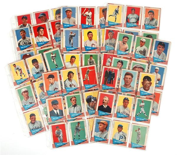- 1961 Fleer Baseball Greats Complete Set (154)