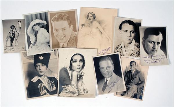 - 1920's & 30's Hollywood Fan Mail Facsimile Signed Photos (50+)