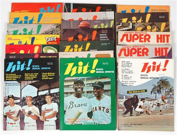 - 1971-75 "Hit" Puerto Rican Sports Publications (60)