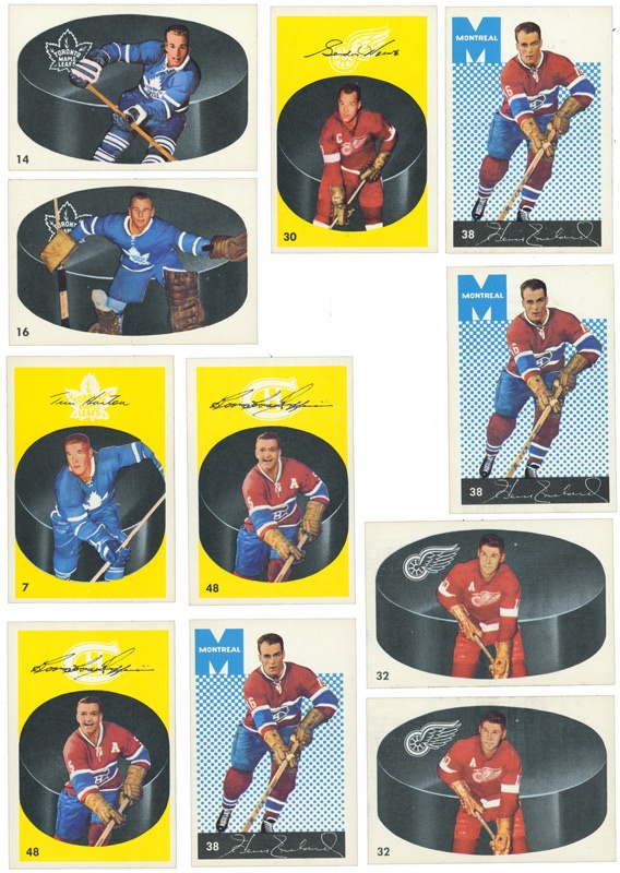 - Collection of (65) 1962-63 High Grade Parkhurst Hockey Cards with Howe