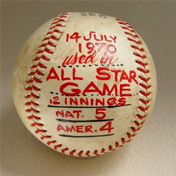 - 1970 All Star Game Used Baseball
