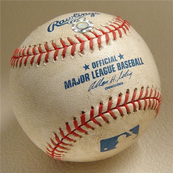 - Rafael Palmeiro 500th Home Run Game Used Baseball