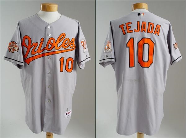 - 2004 Miguel Tejada Game Worn All-Star Jersey