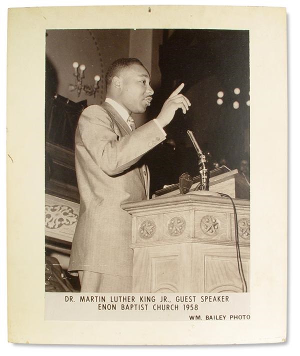 - Martin Luther King Original Photo