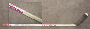 - 1984 Canada Cup Wayne Gretzky Game Used Stick