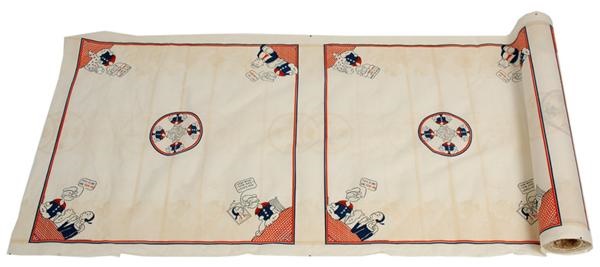 - 1935 Full Roll of Popeye Tablecloths