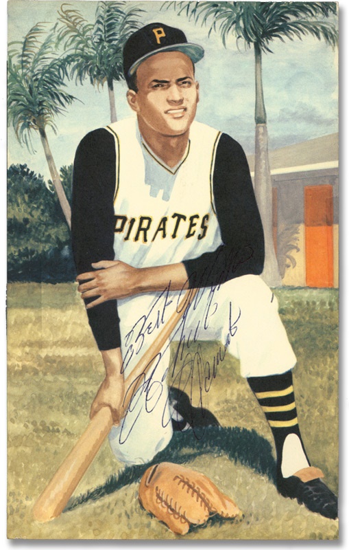 - Roberto Clemente Signed Picture