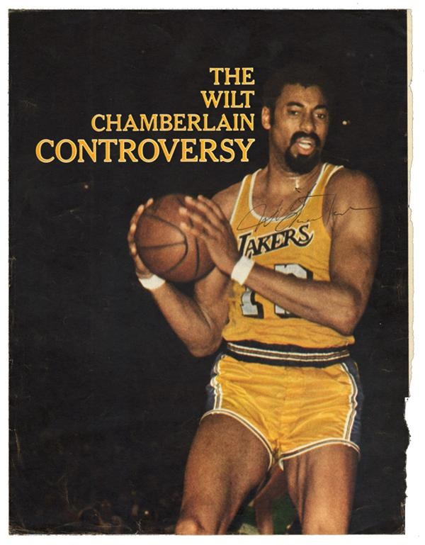 - Wilt Chamberlain Vintage Signed Photo Collection (7)