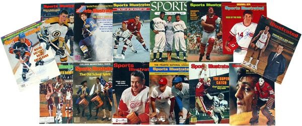 Sports Illustrated Vintage Signed Covers (72)