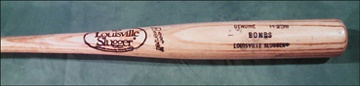 - Circa 1986 Barry Bonds Game Used Bat (34")