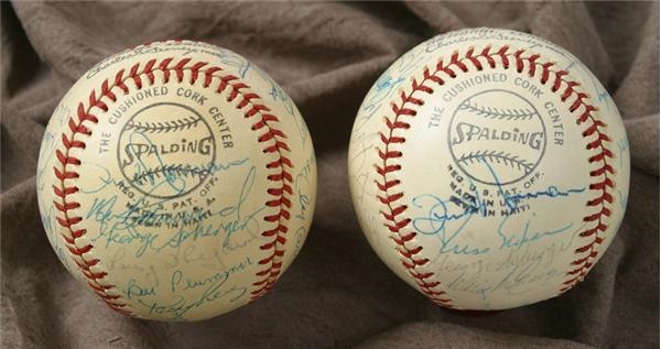 - 1975 & 1976 World Champion Cincinnati Reds Signed Baseballs