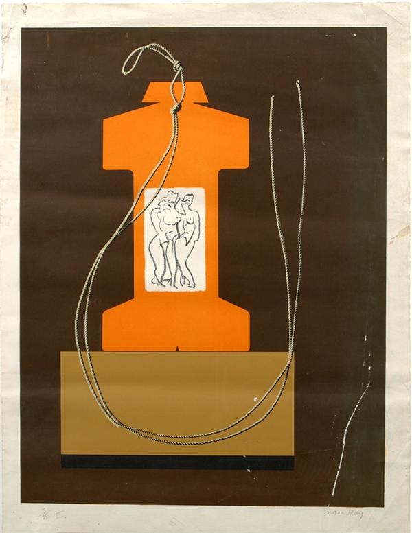 - Man Ray Signed Lithograph (3/75)