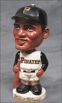 Clemente and Pittsburgh Pirates - 1960's Roberto Clemente Bobbing Head