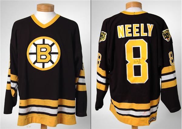 - 1987 Cam Neely Boston Bruins Game Worn Jersey