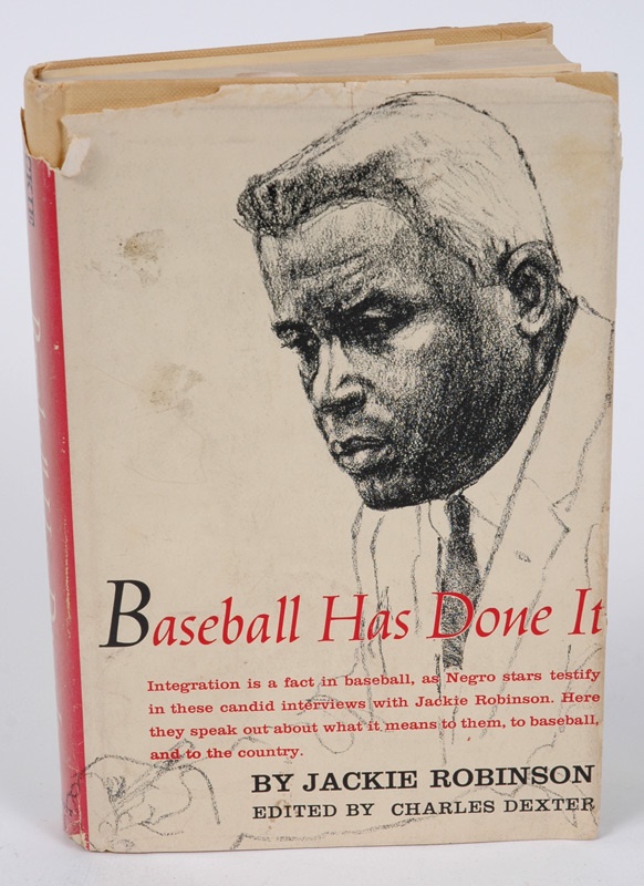 - 1964 "Baseball Has Done It" Book Signed by Jackie Robinson