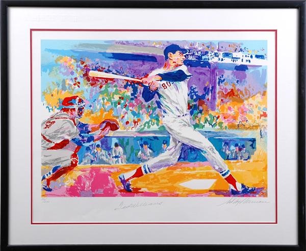 - Ted Williams by LeRoy Neiman