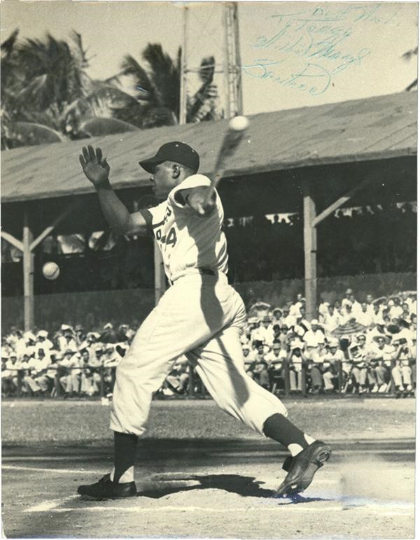 Amazing Negro & Puerto Rico Photograph Collection with Vintage Willie Mays SP (14)