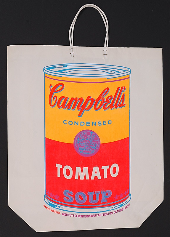- Andy Warhol Campbell's Tomato Soup Bag