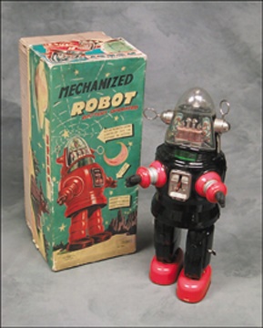 Sci-fi - 1950's Robby the Robot in Original Box