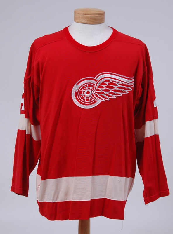 - Rick LaPointe Detroit Red Wings Game Worn Jersey