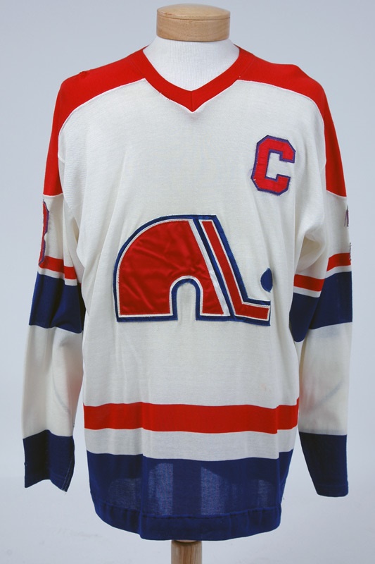 - 1973-74 J.C. Tremblay WHA Quebec Nordiques Game Worn Jersey