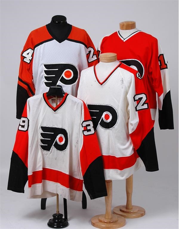 - Philadelphia Flyers Game Used Jersey Lot (4)