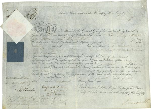 - King George IV and III Signed Documents