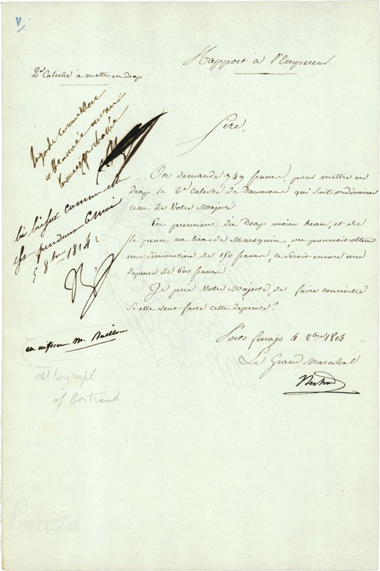 - "NP" Napoleon Signed Document