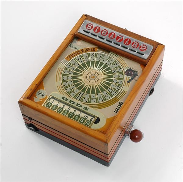 - J.H. Keeney & Co. Spinner Winner Coin-Op Gambling Game